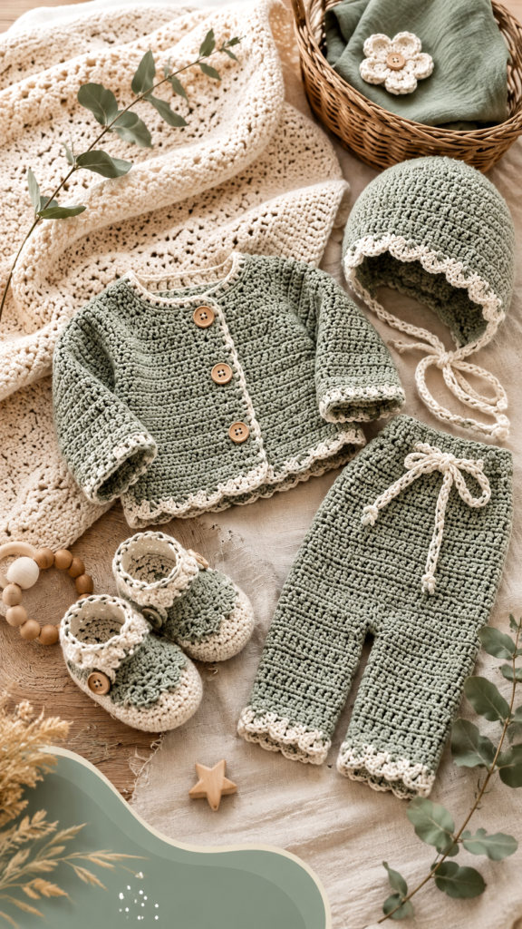 Crochet Baby Clothes Handmade Baby Outfit Ideas  Patterns