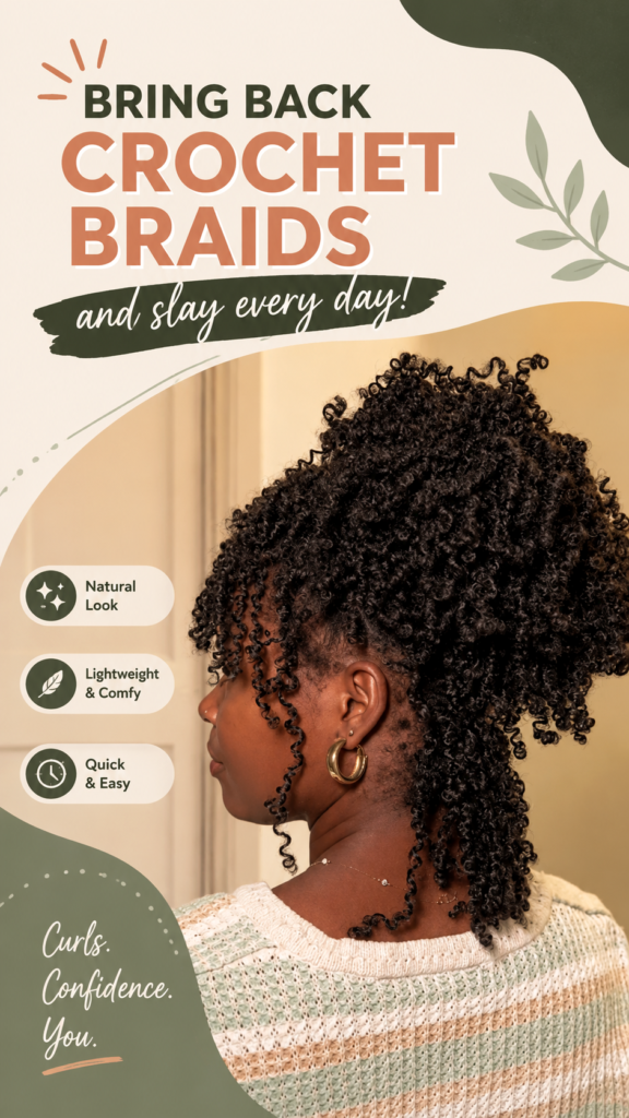 Trendy Crochet Braid Styles for Natural-Looking, Stylish Hair
