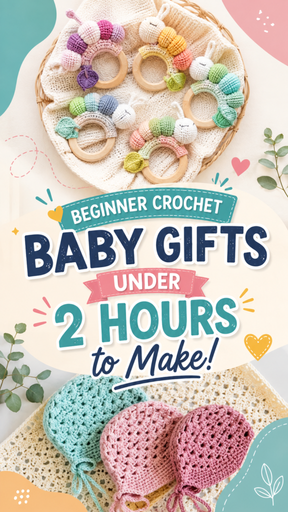Crochet Gifts for Newborns Easy Handmade Baby Gift Ideas
