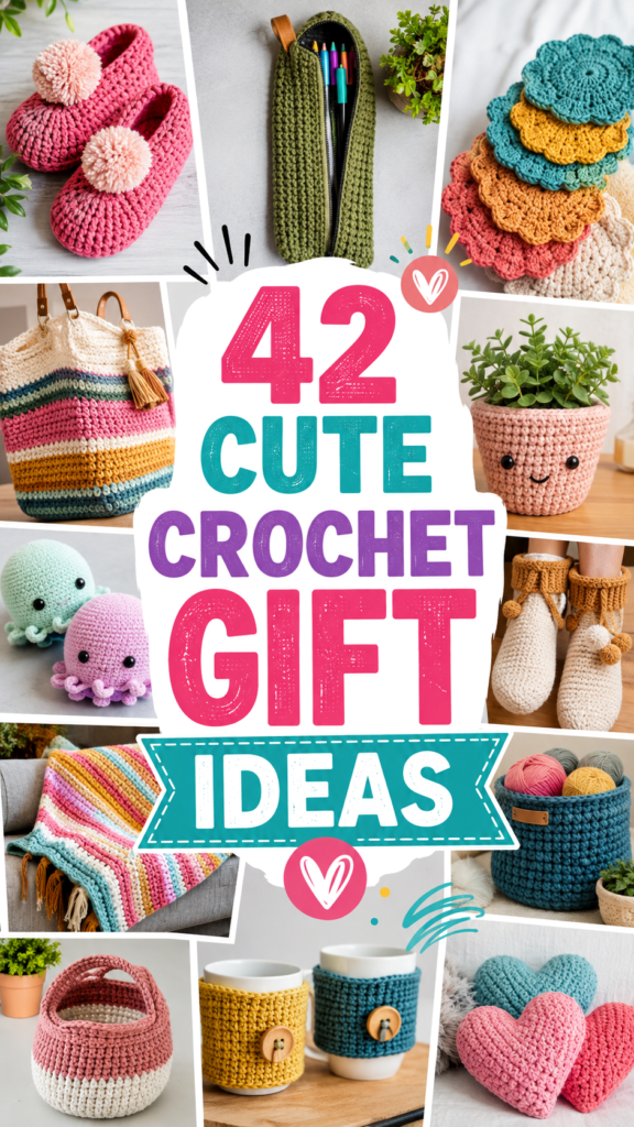 42 Cute Crochet Gift Ideas Easy Handmade Projects for Every Occasion