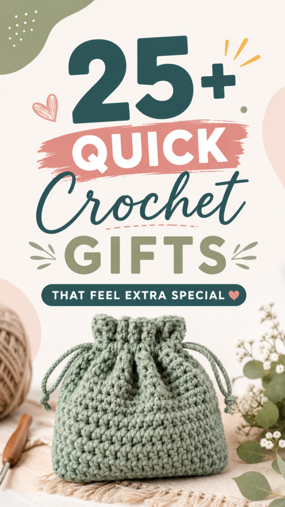 25 Quick Crochet Gifts That Feel Extra Special