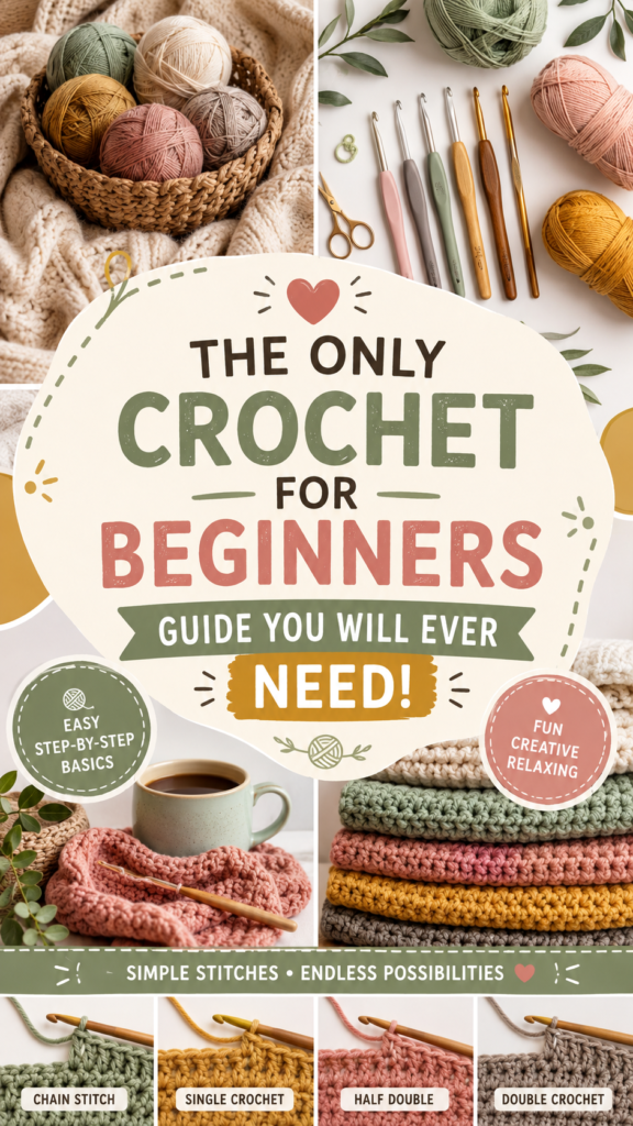 Easy Crochet Ideas for Beginners Simple Stitches and Fun Projects