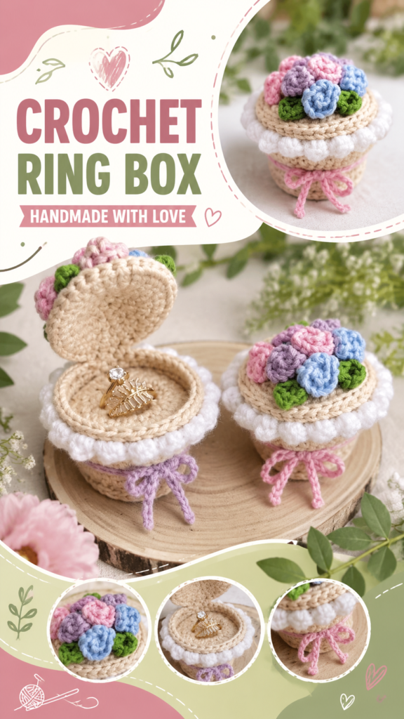 Cute Crochet Ring Box Ideas for Handmade Gift Giving and Keepsakes