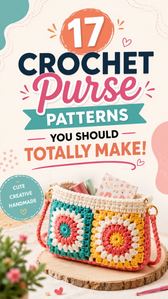 17 Crochet Purse Ideas  Patterns to Make for Every Style