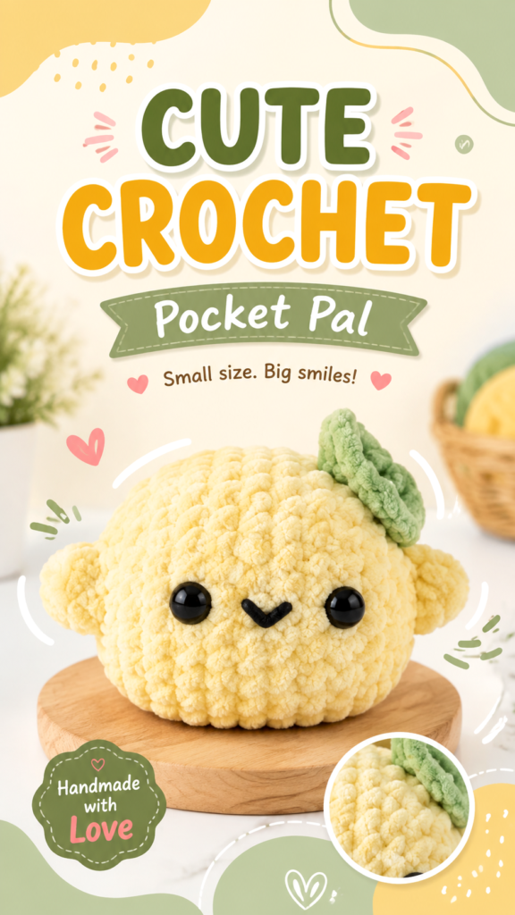 Cute Crochet Ideas Adorable Handmade Pocket Pal Patterns for Beginners
