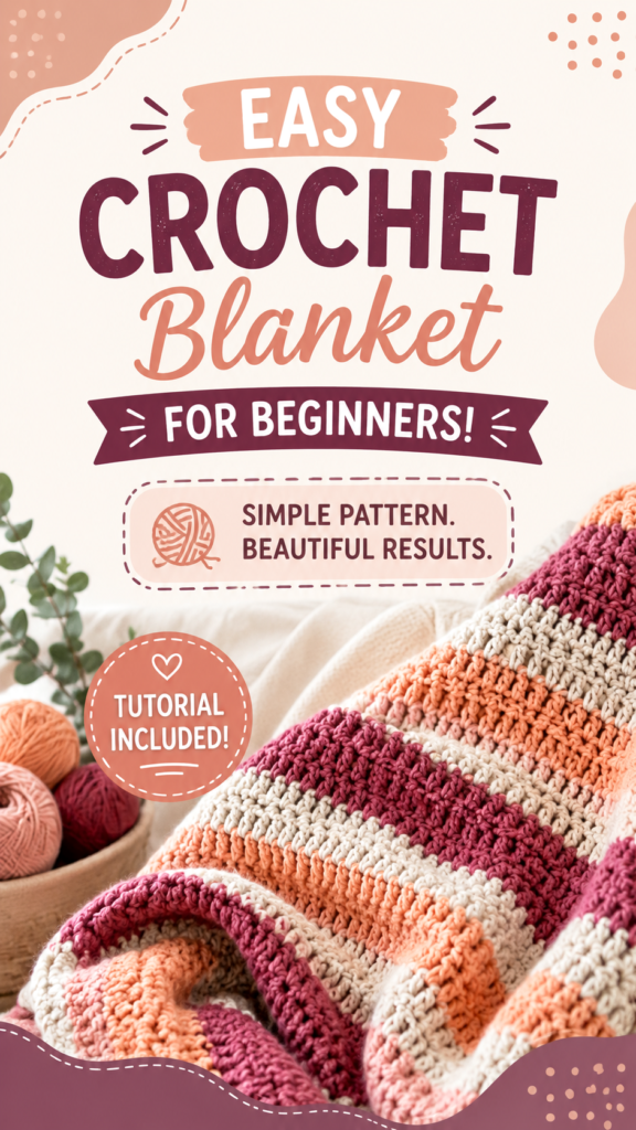 Easy Crochet Blanket Patterns Free for Beginners
