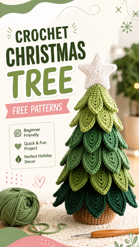 Free Crochet Christmas Tree Patterns for Festive Holiday Decor