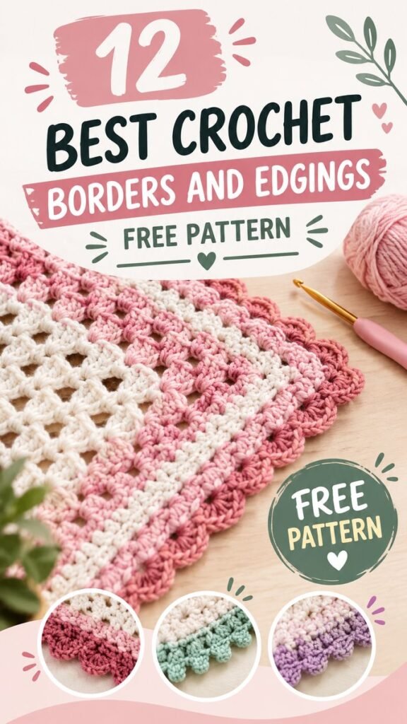 Baby Blanket Crochet Border Ideas 12 Beautiful Free Patterns for Every Style