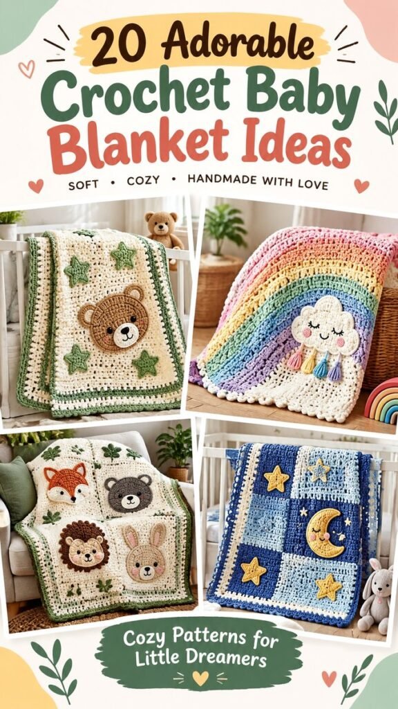 20 Baby Blanket Crochet Pattern Boy Ideas for Cozy Handmade Gifts