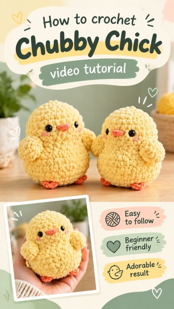 Adorable Baby Chick Crochet Pattern for a Cute Handmade Amigurumi Project