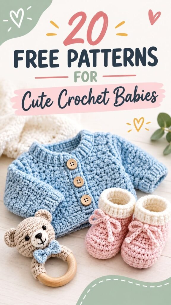 Cute Baby Headband Crochet Patterns for Adorable Handmade Accessories