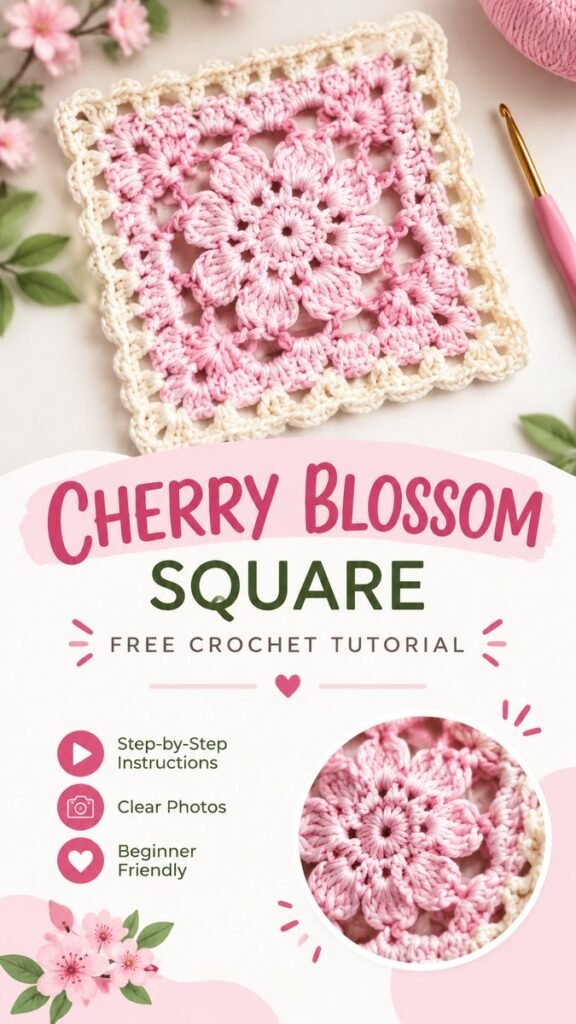 Baby Pink Crochet Square Pattern Ideas for Beautiful Handmade Projects