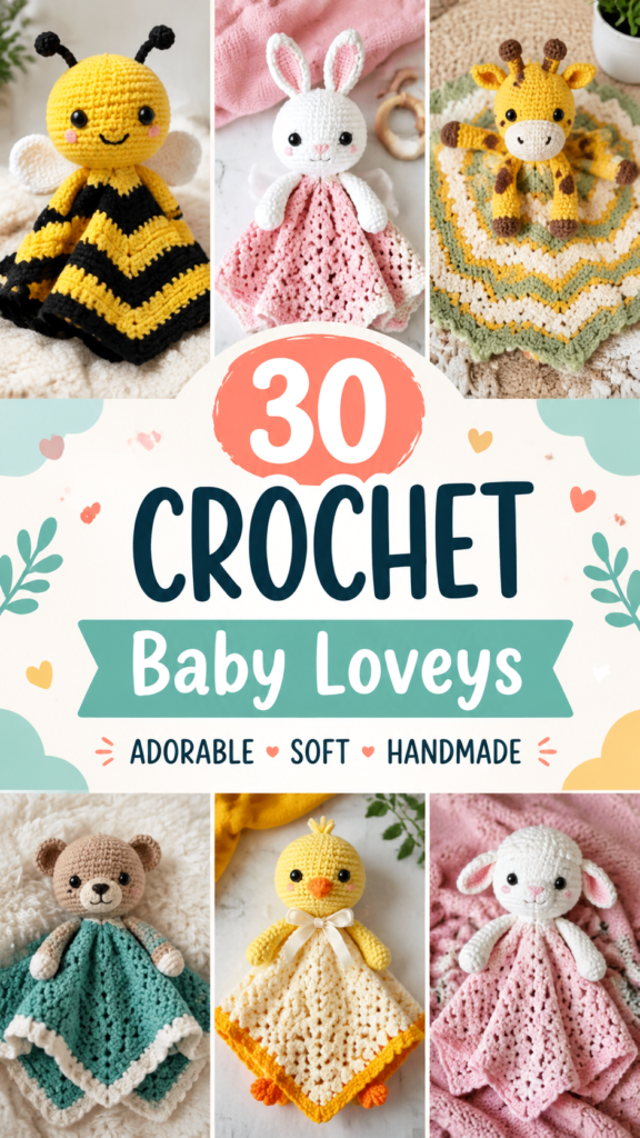 Cute Baby Plushies Crochet Patterns for Adorable Handmade Toys