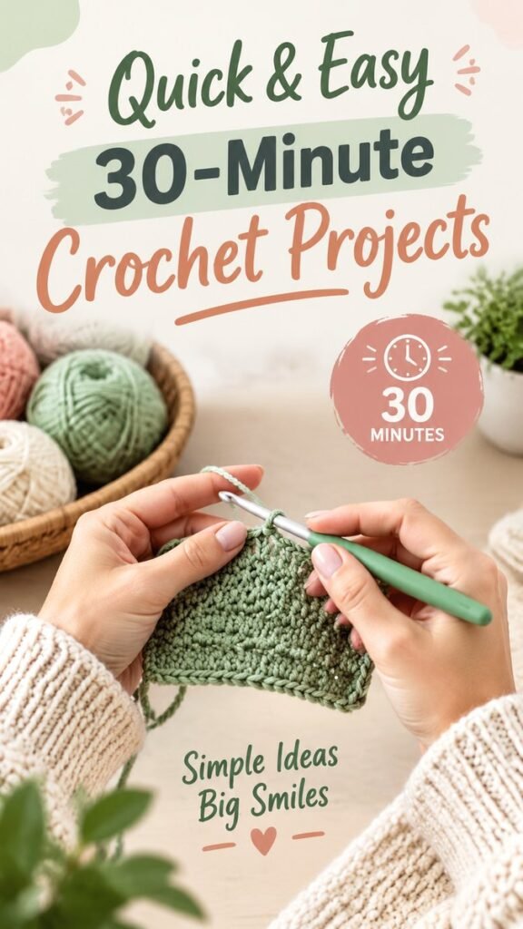 Beginner Crochet Projects Easy Quick  Simple Ideas for New Crocheters
