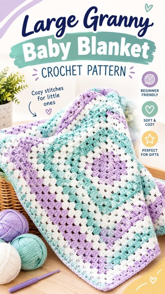 Crochet Baby Blanket Size Guide Perfect Sizes for Every Baby Blanket