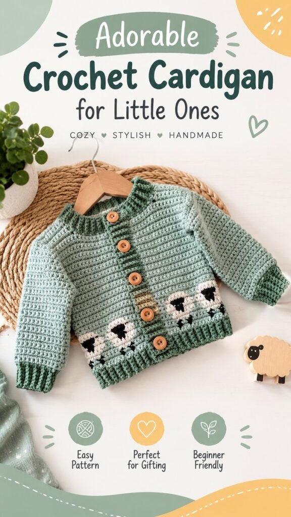 Crochet Baby Boy Cardigan Pattern Ideas for a Cozy Handmade Baby Gift