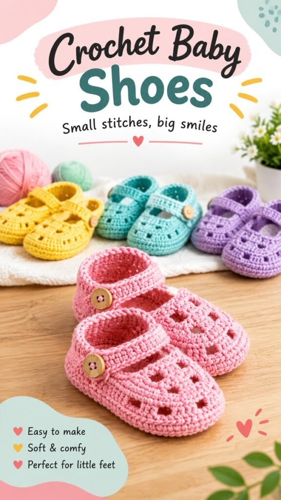 Adorable Crochet Baby Boy Shoes Patterns for Little Feet