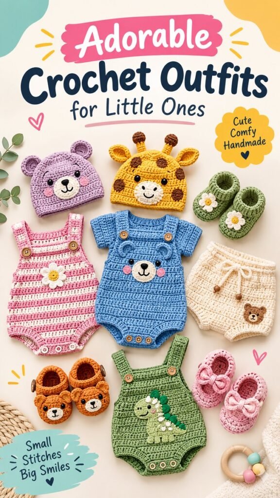 Crochet Baby Clothes for Newborns Cute Handmade Outfit Ideas