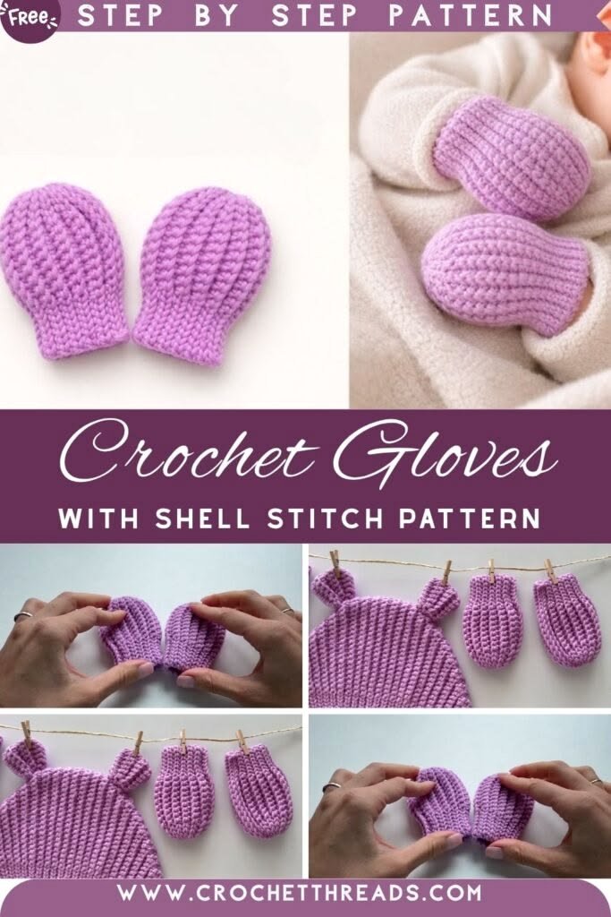 Adorable Crochet Baby Gloves Pattern Ideas for Cozy Little Hands