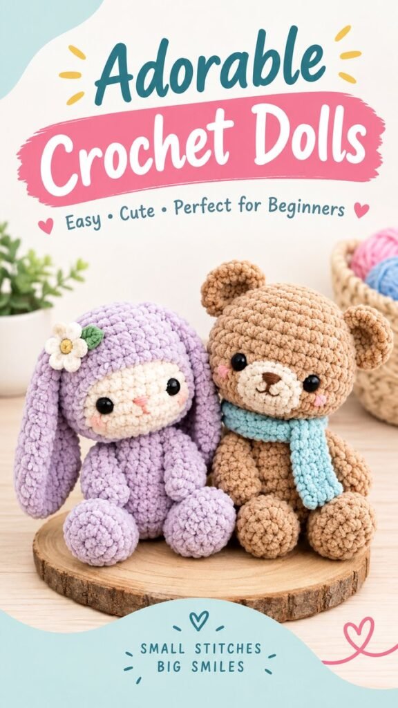 Crochet Baby Plushies Adorable Handmade Toys for Little Ones