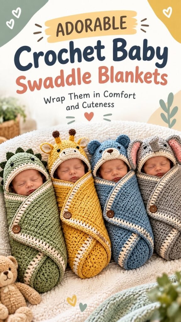 Adorable Crochet Baby Wrap Ideas for Cozy Newborn Cuddles and Comfort