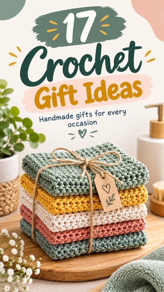17 Crochet Christmas Gift Ideas for Handmade Holiday Gifts