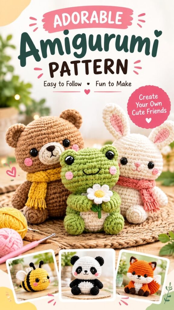 Crochet Christmas Stuffed Animals Cute Amigurumi Patterns