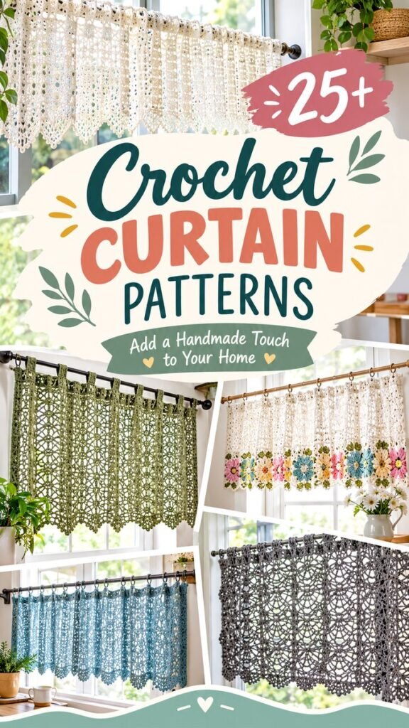 Crochet Door Curtain Ideas Easy Patterns for a Cozy Handmade Home