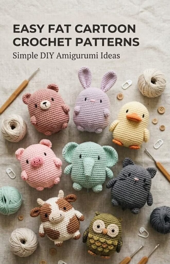 Crochet Easy Stuffed Animals Cute Beginner-Friendly Amigurumi Ideas