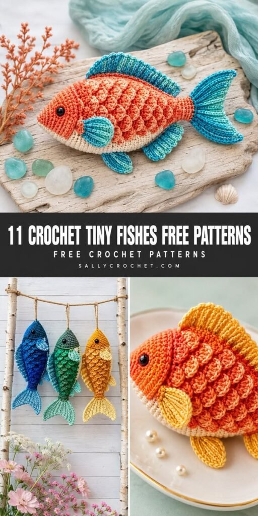 Cute Crochet Fish Patterns Easy Ocean-Inspired Amigurumi Ideas to Make