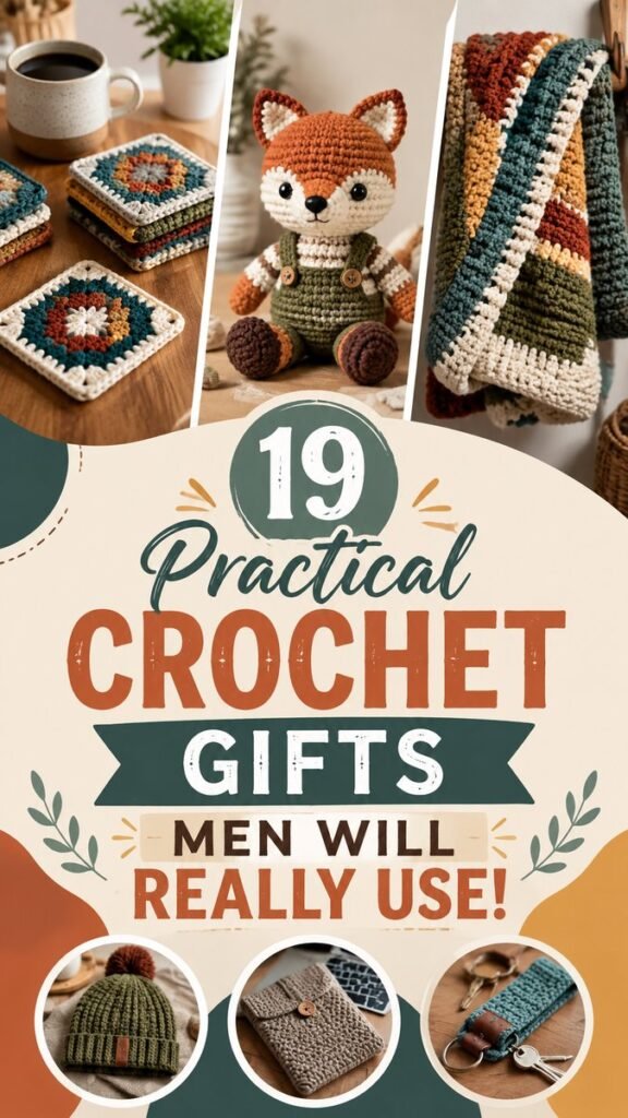 Crochet Gift Ideas for Boyfriend 19 Practical Handmade Gifts