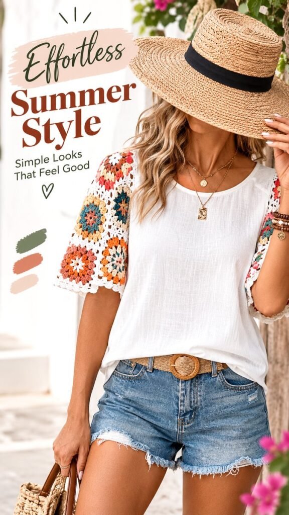 Crochet Ladies Tops Stylish Summer Outfit Ideas for Every Occasion