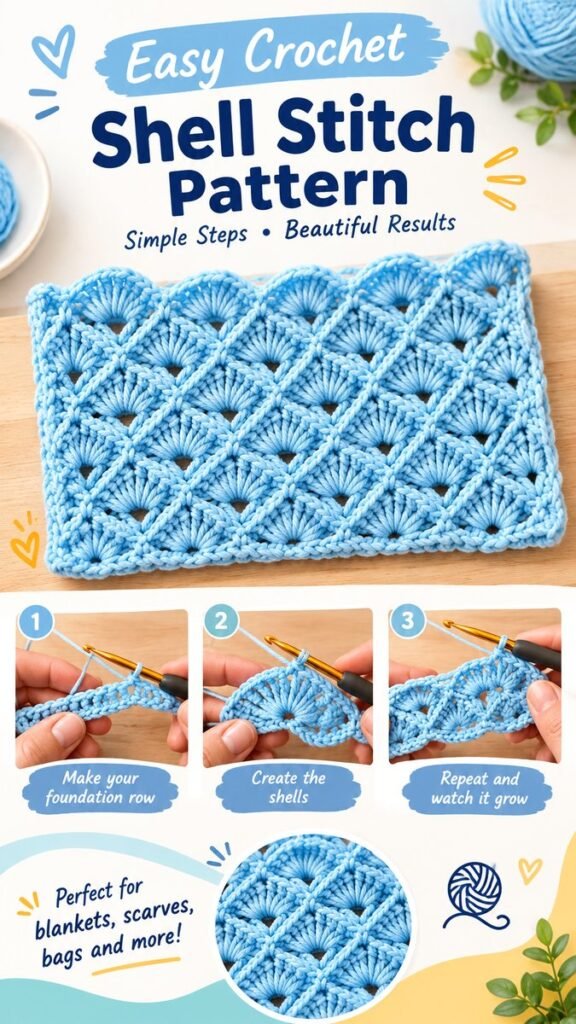 Crochet Patterns Baby Blanket Easy  Beautiful Designs for Beginners