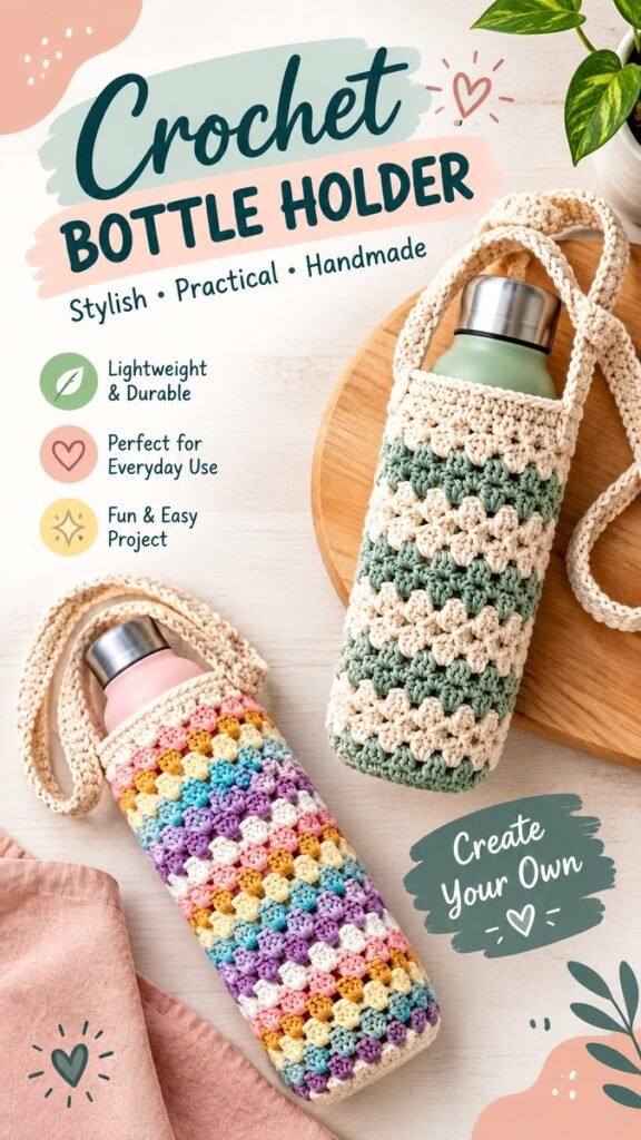 Crochet Phone Holder DIY  Easy Handmade Phone Sling Pattern