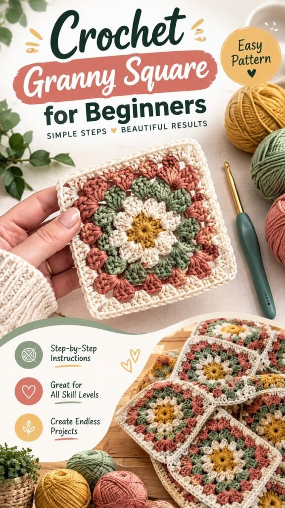 Crochet Scarf Pattern Free Easy One Skein for Beginners