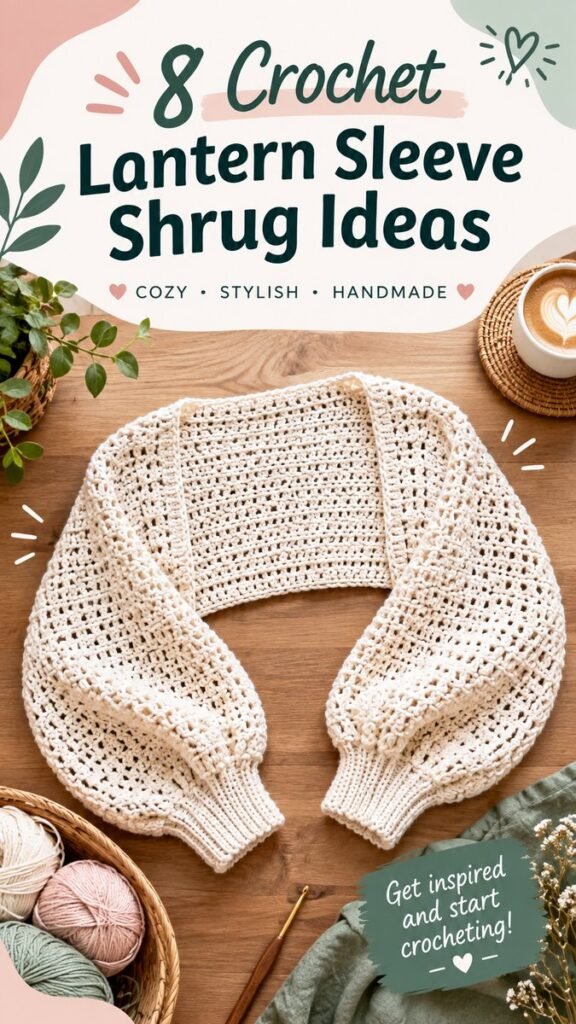 8 Crochet Shrug Ideas for Cozy, Stylish Handmade Looks