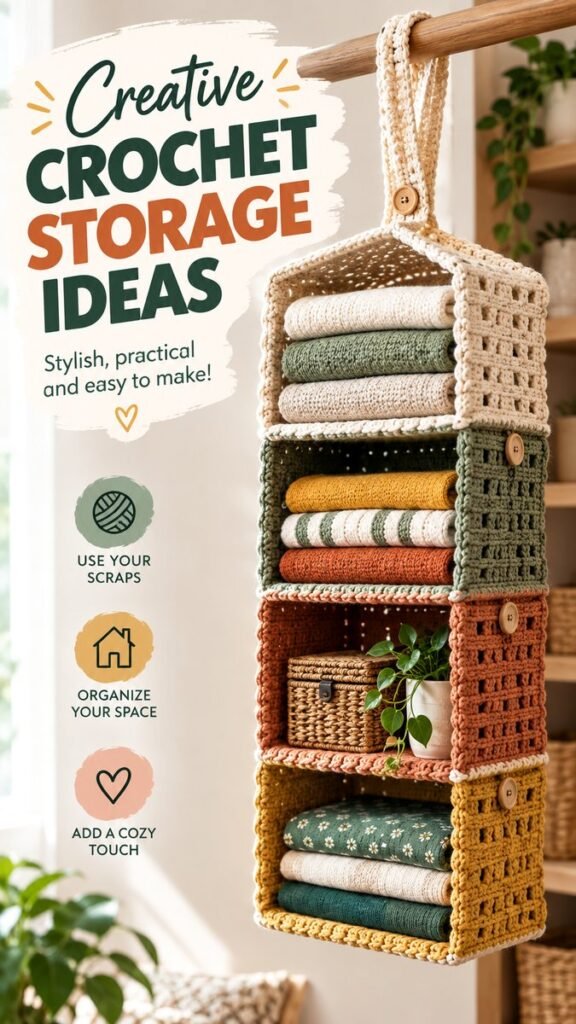 Crochet Storage Ideas for a Cozy and Organized Home
