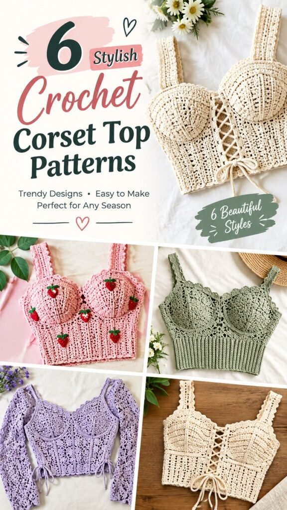 Cute Crochet Tops Stylish Crochet Top Patterns for Every Season
