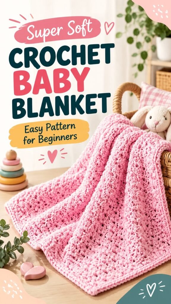 Free Baby Blanket Crochet Patterns Easy for Beginners