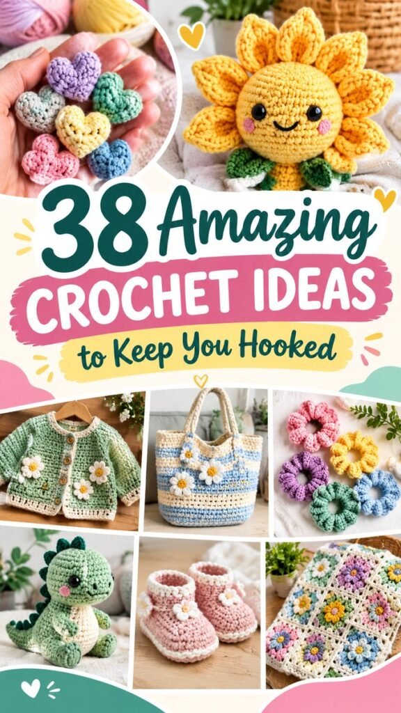 Fun Crochet Gift Ideas 38 Cute Crochet Projects to Make  Give