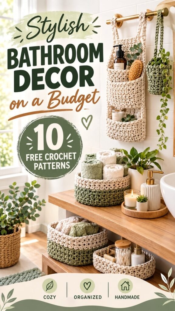 Crochet Home Ideas Easy Handmade Decor for Every Room
