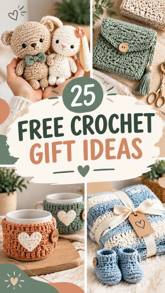 25 Modern Crochet Gift Ideas for Handmade Presents Everyone Will Love