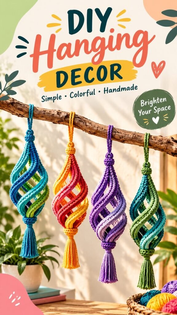 Modern Crochet Patterns Colorful DIY Ideas for Stylish Handmade Decor