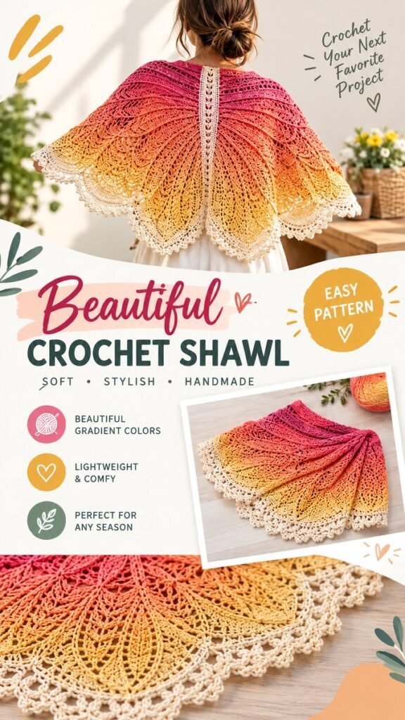 Beautiful Crochet Shawl Patterns for Every Season and Style