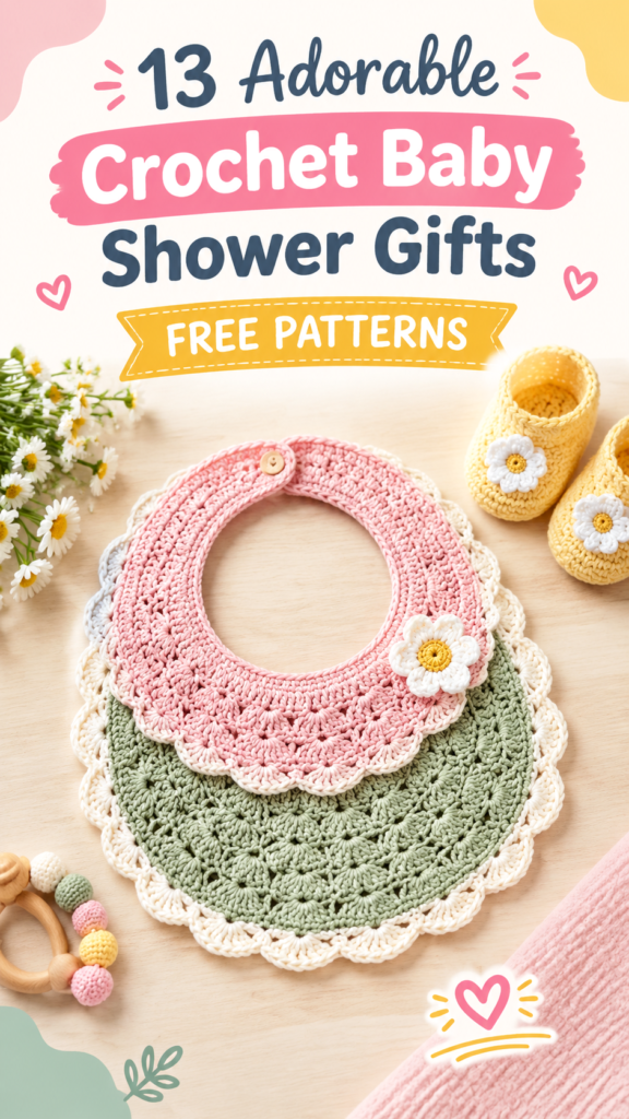 Quick Baby Crochet Gifts Easy Free Patterns for Baby Shower Ideas
