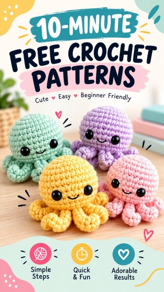 Simple Crochet Animals for Beginners Easy Cute Patterns to Try
