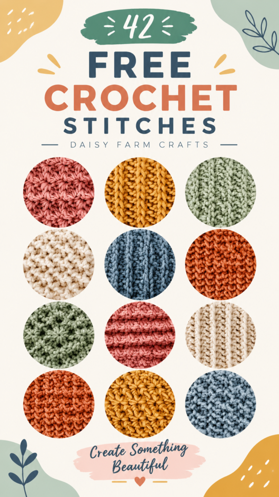 42 Free Crochet Baby Blanket Stitches  Easy Cozy Patterns