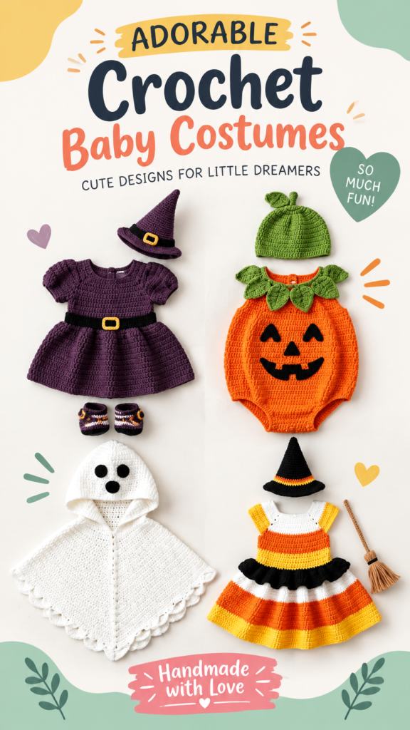 Crochet Baby Halloween Costumes Free Pattern Ideas for Cute Outfits