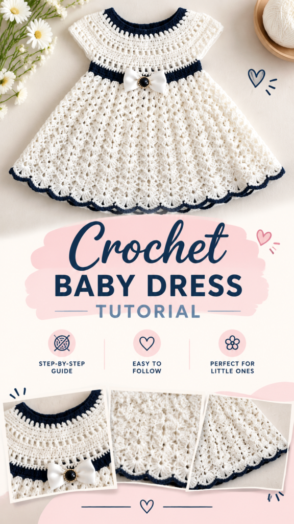 Crochet Baby Girl Dress Patterns Cute Handmade Outfit Ideas