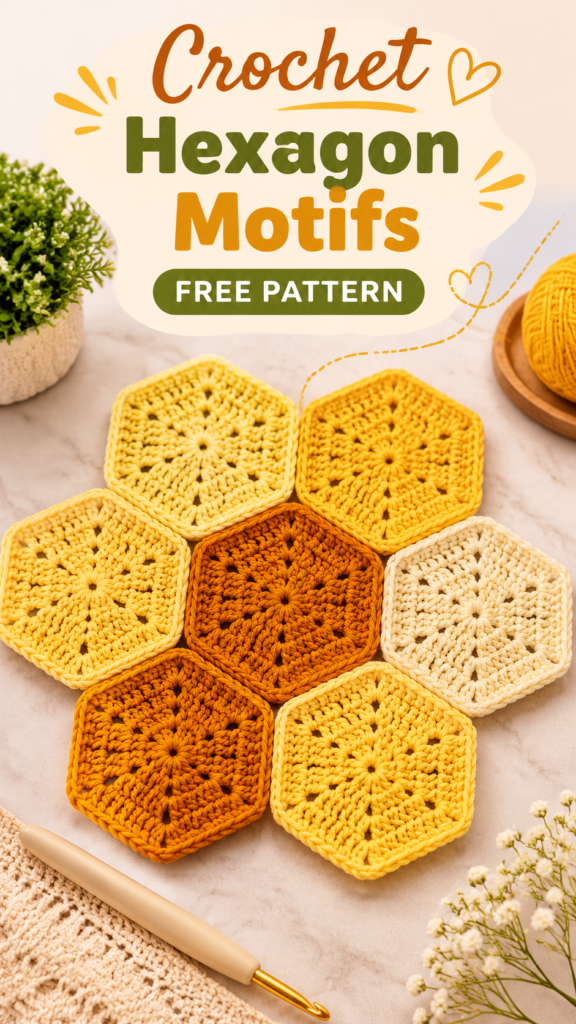 Crochet Hexagon Baby Blanket Pattern – Cozy Handmade Baby Afghan